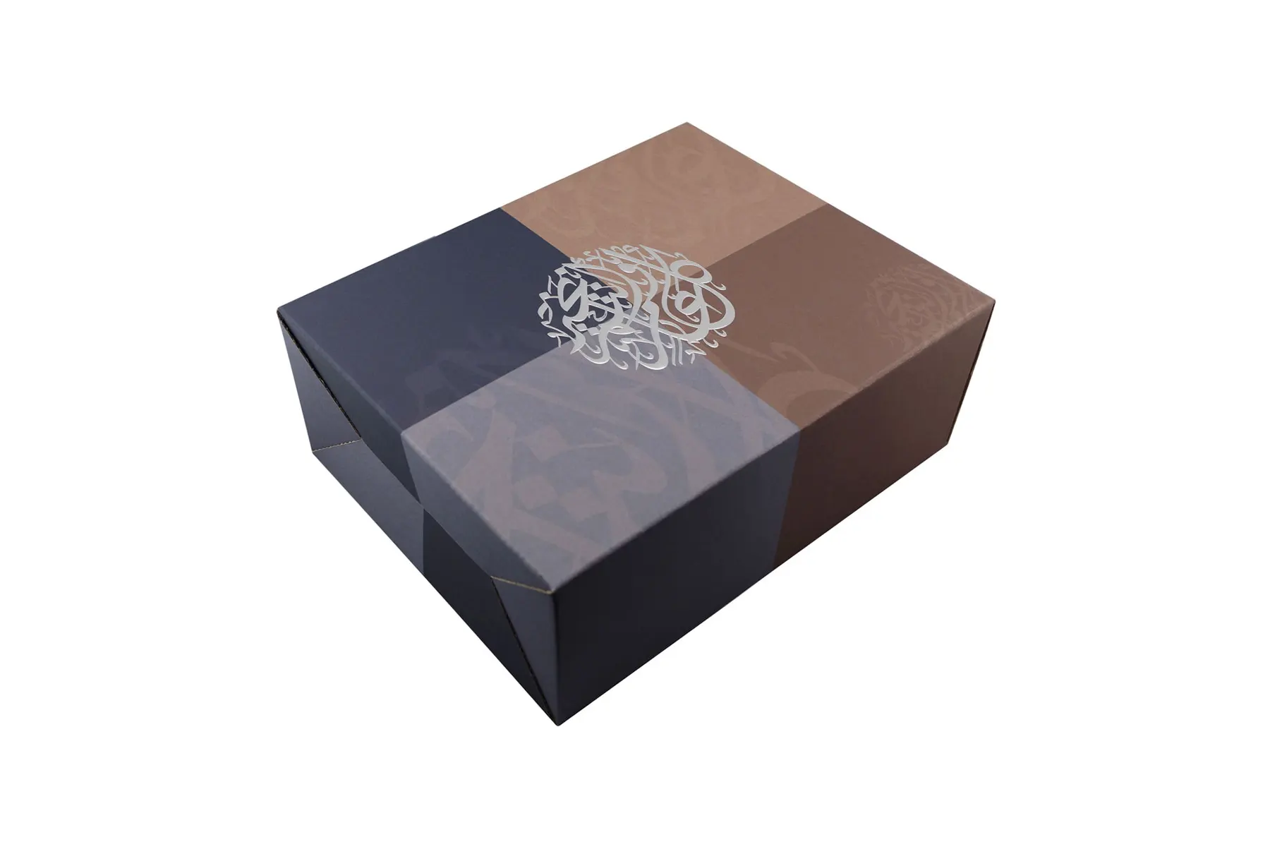 Die-cut corrugated craft paperbox