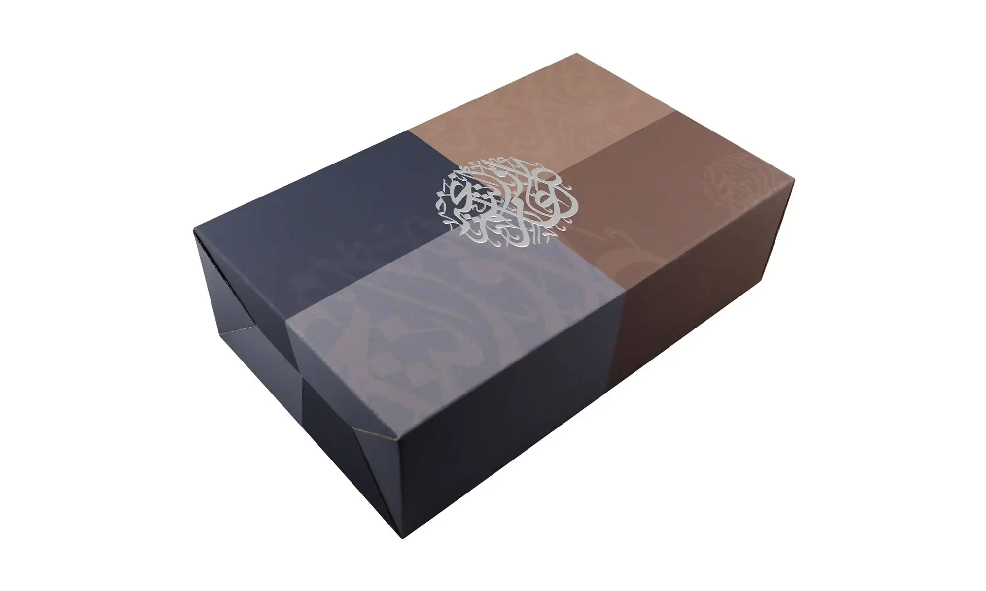 Die-cut corrugated craft paperbox