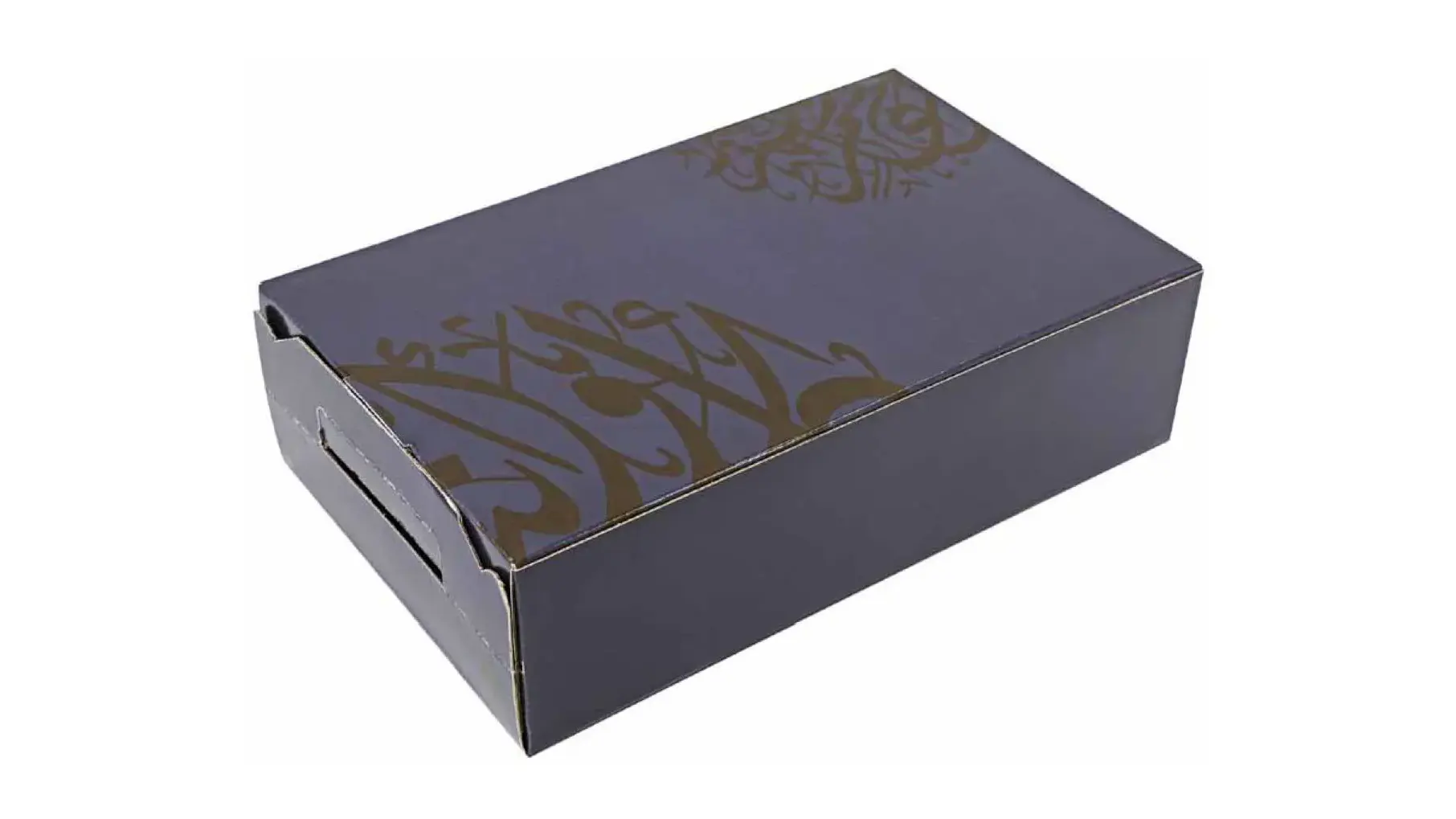 Die-cut corrugated paperbox