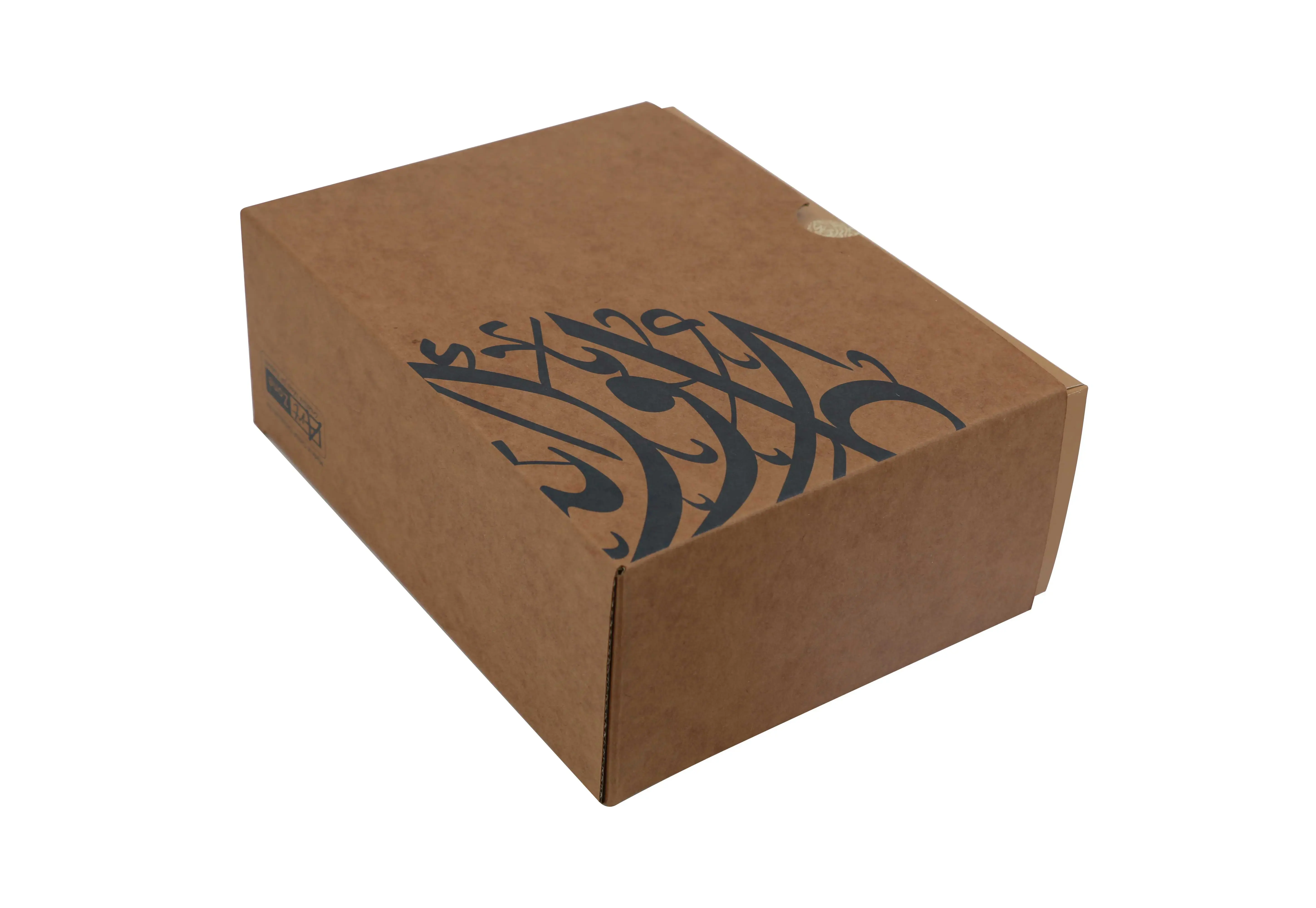 2-Pieces die-cut corrugated craft paperbox