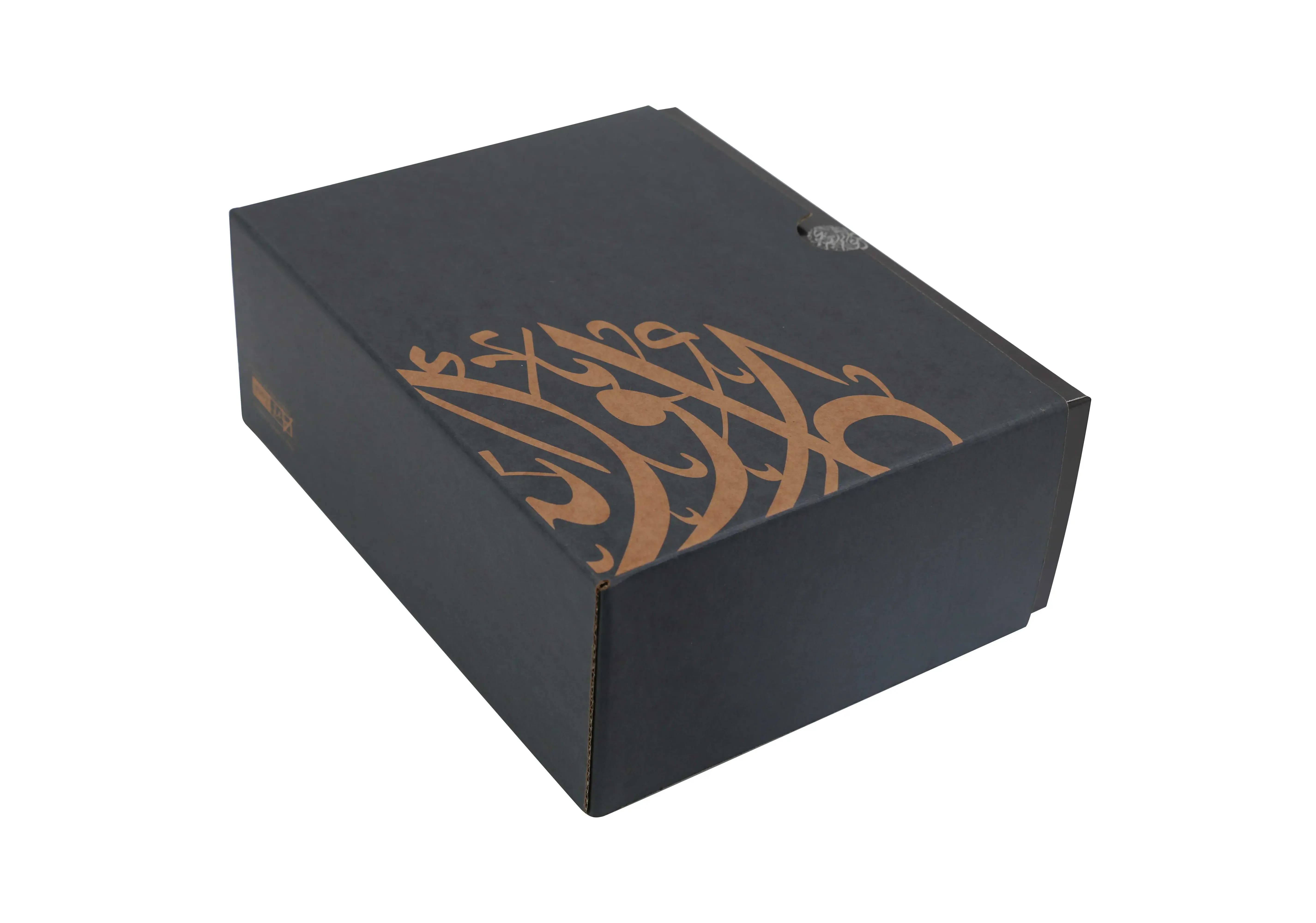 2-Pieces die-cut corrugated craft paperbox