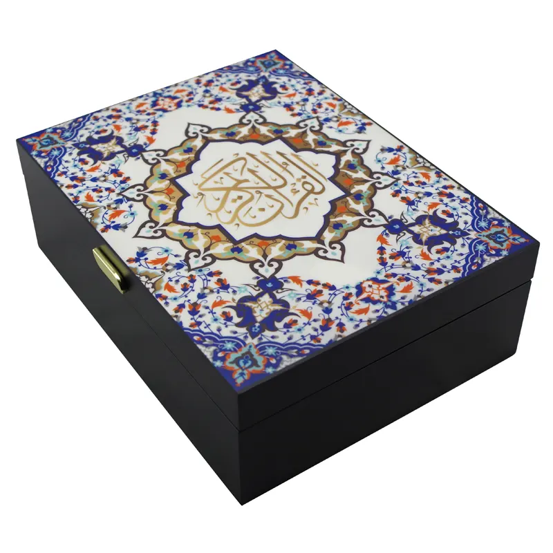 Historical floral photo Qura'an boxes