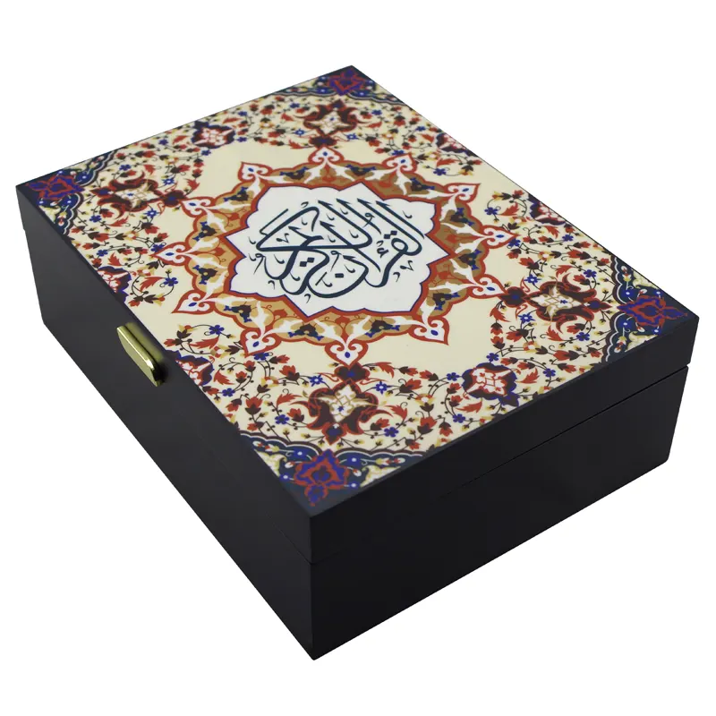 Historical floral photo Qura'an boxes