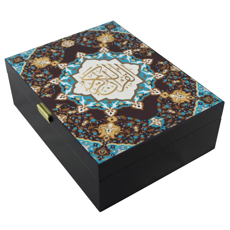 Historical floral photo Qura'an boxes