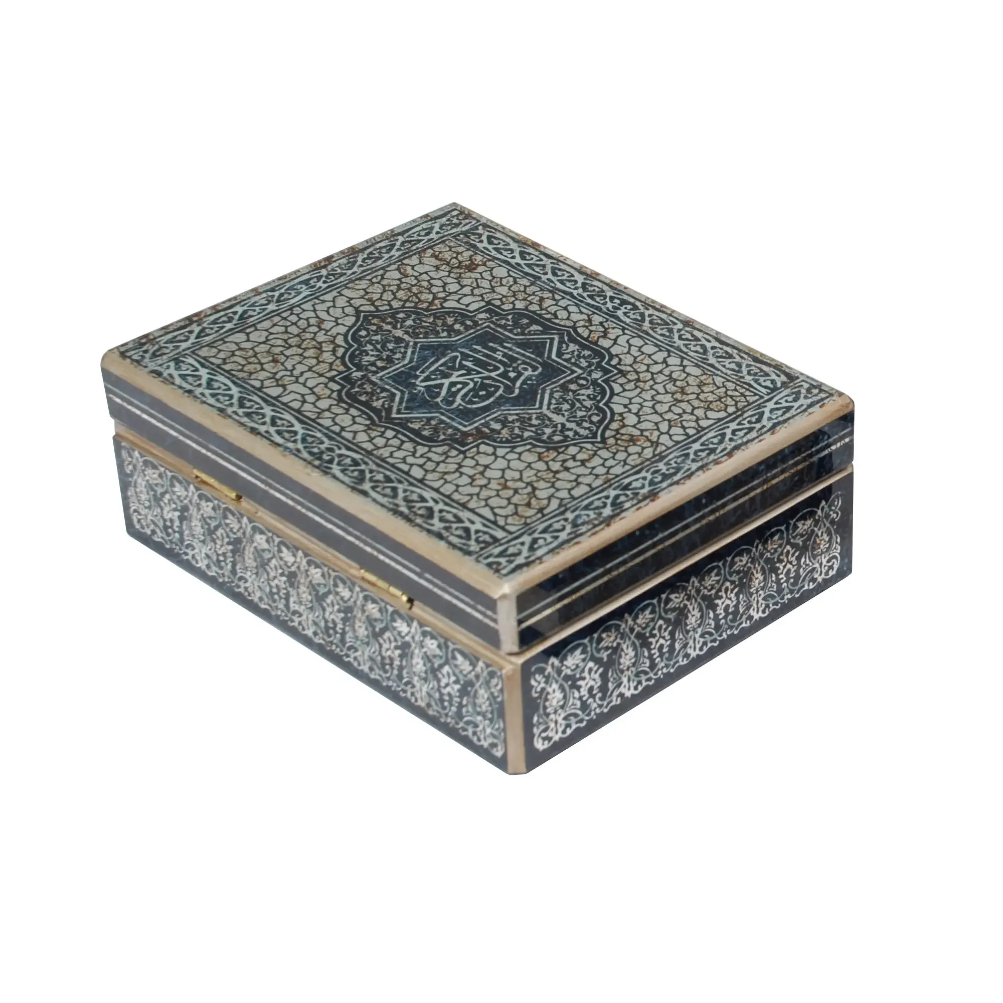 Handmade glass Qura'an boxes