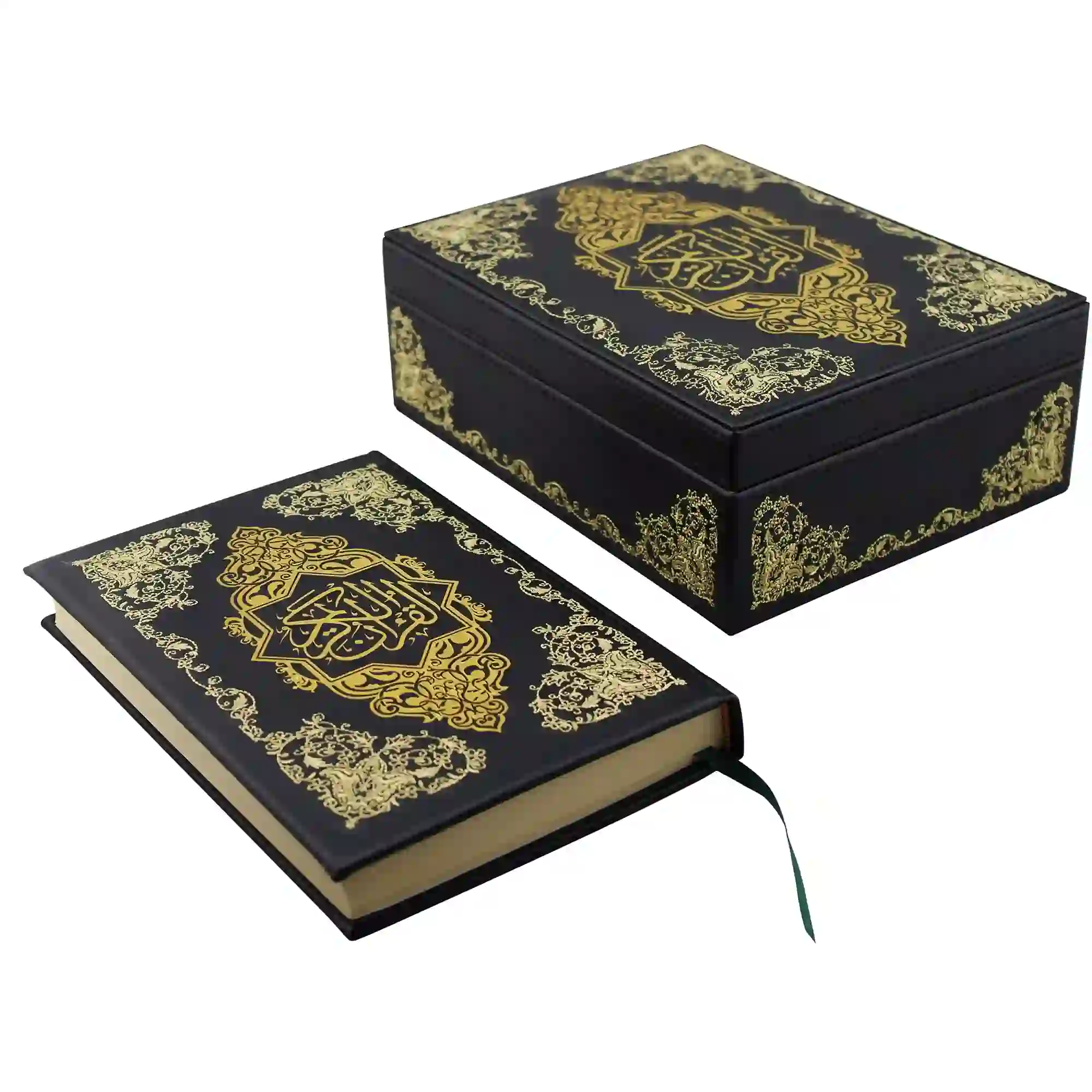 PU leather hot-stamped embroidered Qura'an boxes