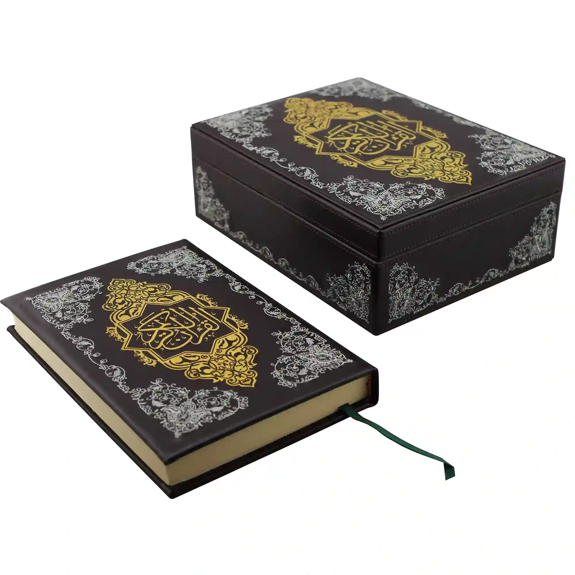 PU leather hot-stamped embroidered Qura'an boxes