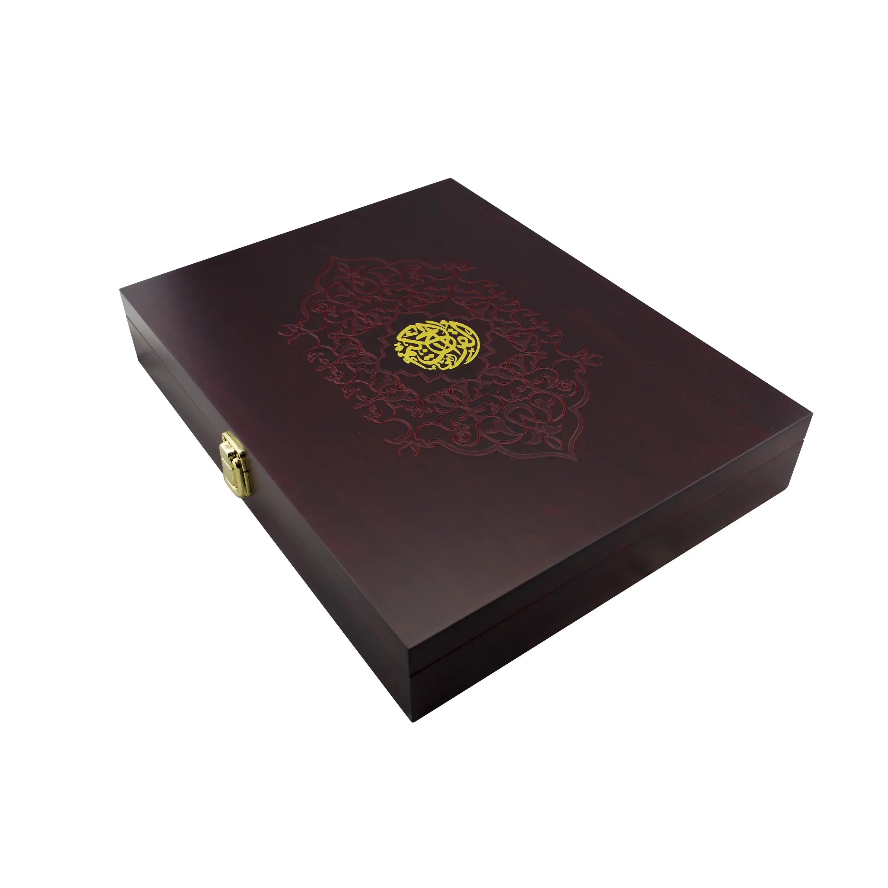 PU leather hot-stamped Far-East style Qura'an boxes